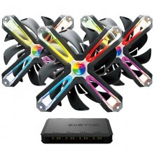 Zalman ZM-SF120A3 Pack 3 Ventiladores RGB 120mm + Controladora en PcComponentes
