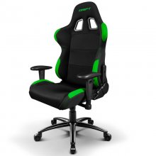 Drift DR100 Silla Gaming Negra/Verde en PcComponentes