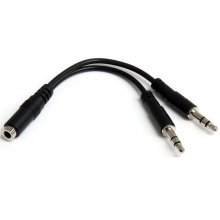 Startech Adaptador Divisor de Auriculares Minijack en PcComponentes