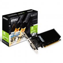 MSI GeForce GT710 2GB DDR3 Low Profile en PcComponentes