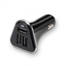 Tooq TQCC-2003 Cargador de coche 3 Puertos USB 5V 5.2 A en PcComponentes