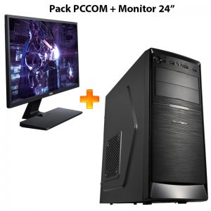 PcCom Basic Enterprise Pro i5-6400 / 4GB / 1TB+SSD-120GB / GT 730 + Benq GW2470HE 24" LED en PcComponentes