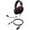 Auriculares HyperX Cloud III com fios USB-C/USB-A/Jack Cancelamento de Ruído Gaming DTS Headphone:X Preto e Vermelho