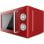 Micro-ondes Cecotec 01705 20L 700W Décongélation Design Rétro Rouge