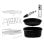 Accessori friggitrice aria Cecotec Kit Accessori Cecofry Antiaderenti BPA-free