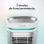 Riscaldatore in ceramica bianca intelligente Cecotec ReadyWarm 1550 Max Ceramic Rotate 1500W