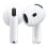 Auriculares Apple AirPods 4 Inalámbricos Bluetooth 5.3 para uso diario y deporte, audio espacial, USB-C, IP54 Blancos