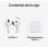 Auriculares Apple AirPods 4 Inalámbricos Bluetooth 5.3 para uso diario y deporte, audio espacial, USB-C, IP54 Blancos