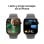 Apple Watch Series 10 GPS + Cellular 46mm OLED Titanio Naturale Cinturino Grigio M/L IP6X