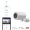 Nivian NVS-IPC-0H3-L Câmara Vigilância IP WiFi Exterior QHD 2560x1440 Visão Noturna a Cores