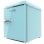 Frigorífico Mini Cecotec Bolero CoolMarket TT Origin 45 Blue E Defrost 55cm 45L E Azul Retro