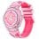 Montre Connectée Cool Clever Bluetooth 45mm TFT Rose Étanche IP67 SpO2 Pulsomètre Taille Unique