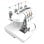 Remalladora Cecotec BelleCouture OverLock 1100 rpm Pressione Regolabile 2-4 Fili