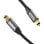 Cavo audio ottico Vention BAVHI 3m Toslink fibra alluminio oro grigio