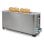 Grille-pain Princess 142405 Inox 1050W 2 tranches 6 niveaux BPA Free