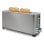 Grille-pain Princess 142405 Inox 1050W 2 tranches 6 niveaux BPA Free