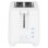 Torradeira Compacta 2 Fatias 750W Controle de Dourado Branco Multifuncional