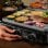 Elektrogrill Cecotec Rock’nGrill 2200 Dual 2200W, Doppelseitige Platten, Temperaturregelung