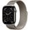 Apple Watch Series 11 GPS + Cellular 46 mm Cassa in titanio naturale con bracciale in maglia milanese naturale M/L