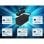 Gembird Cargador rápido USB PowerDelivery GaN 65 W 4 Portas USB-C/USB-A Preto
