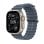 Apple Watch Ultra 3 GPS 5G NFC 49mm Retina OLED Titane Naturel Ocean Bleu Étanche IP6X SpO2