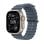 Apple Watch Ultra 3 GPS 5G NFC 49mm Retina OLED Titane Naturel Ocean Bleu Étanche IP6X SpO2