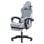 Mars Gaming Mgc-x Silla Gaming Ergonómica Tejido Transpirable Cojín Cervical Y Lumbar Blanco
