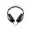 Auriculares Vulkkano HC10 Turia con cable Jack 3,5 mm para estudio y DJ, drivers 50 mm, negros