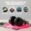 Auriculares Vulkkano HC10 Turia con cable Jack 3,5 mm para estudio y DJ, drivers 50 mm, negros