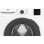 Lavadora Beko VBM3WFT310413WA Carga Frontal 10 kg 1400 rpm Clase A Blanca SteamCure