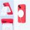 Funda para móvel Cool Funda Magnética Cover Silicona Vermelha Qi para iPhone 17 Pro Max