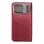 Cool Funda Flip Cover Liso Burgundy para iPhone 17 Pro Max