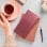 Cool Funda Flip Cover Liso Burgundy para iPhone 17 Pro Max