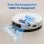 Saugroboter mit Wischfunktion Ecovacs Deebot N20 Navigationsklasse TrueMapping 2.0 Sprachsteuerung