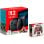 Nintendo Switch 2 Consola + Mario Kart World + Controller Glow Super Icon + Neon Blue & Red Headset