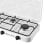 Hornillo a gas Melchioni Family Minerva New 3 portátil 3 quemadores blanco exterior