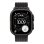 Cinturino Apple MGHU4ZM/A Titanio Milanese Loop Compatibile Watch 44 45 46 49mm Nero