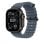 Cinturino Apple Ocean Anchor Blue Titanio Fluoroelastomero per Apple Watch 44-49mm
