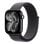 Bracelet Sport Loop Apple MFFG4ZM/A Gris Foncé Nylon Recyclé Apple Watch 38/40/41/42mm