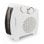 Calefactor Esperanza EHH004 Negro Blanco Giratorio 2000W Eléctrico