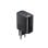 Cargador Havit 6939119068677 GaN 30W USB-C y USB-A carga rápida negro