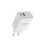 Carregador de parede Savio LA-06 USB-A e USB-C 20W Carga Rápida Branco