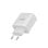 Carregador de parede Savio LA-06 USB-A e USB-C 20W Carga Rápida Branco