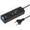 Esperanza EZC109 Cargador 60W Carga Rápida 3.0 2xUSB-C + 2x USB-A Negro