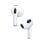Ecouteurs Apple AirPods (3rd generation) intra-auriculaires sans fil Bluetooth pour appels et musique résistants à l'eau blancs