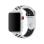 Cinturino Apple Nike Sport Band 42 mm Nero Bianco Fluoroelastomero Apple Watch