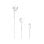 Kopfhörer Apple EarPods mit Kabel Lightning Anschluss Weiß