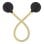 Applique LED Activejet AJE-LIVIO WW 11W 294 LED 2700K IP20 Nero