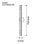 Applique LED Activejet AJE-CHARLIE NW 8W 4000K 1100lm Nero Interni