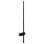 Applique LED Activejet AJE-HILTON Nero 108 LED 13W 4000K 450lm IP20